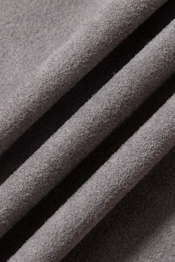 NOSAW Suede Sweatpants - Y2K Grunge & 90s Retro Style, Perfect for Summer & Party Outfits