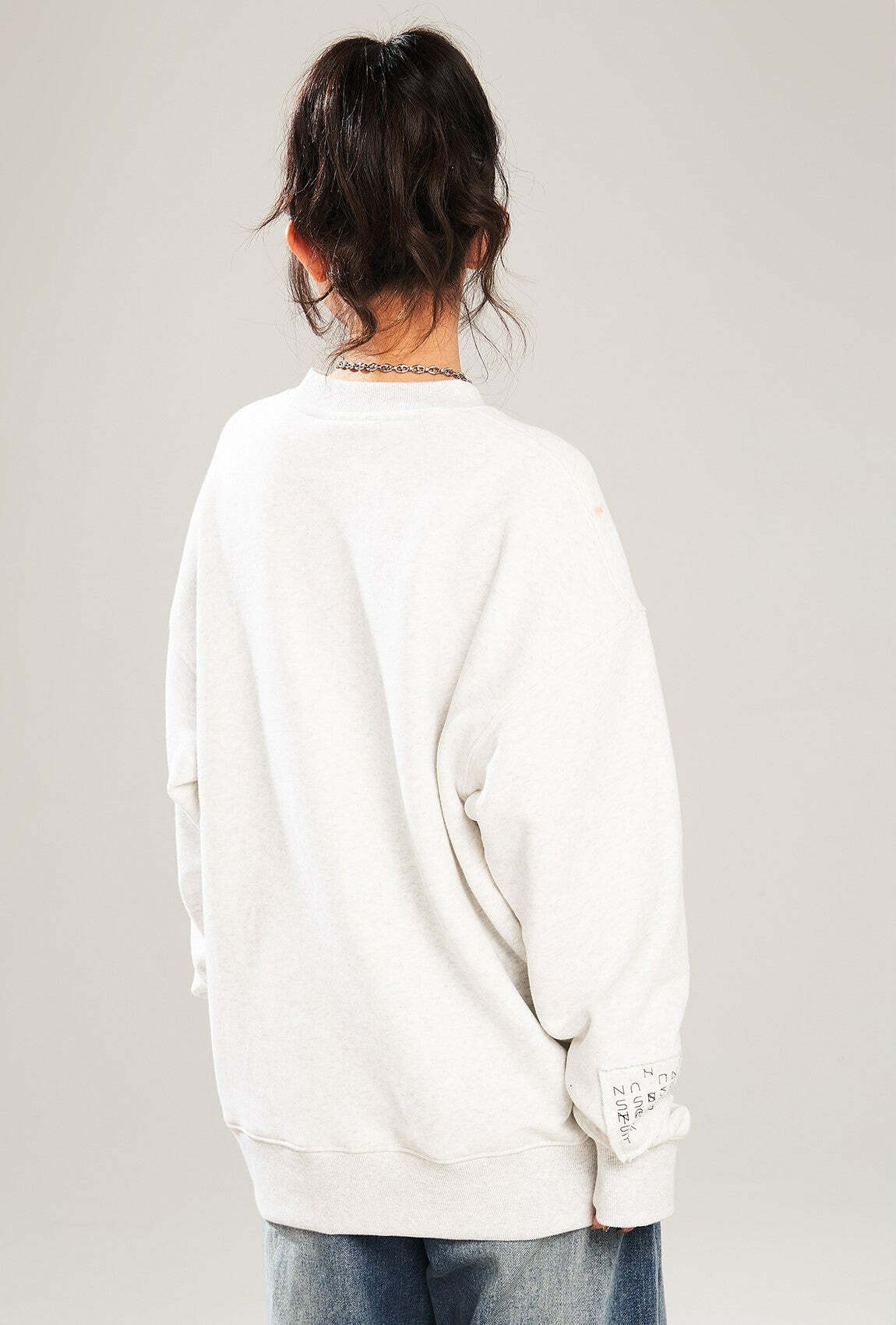 NSTNEW START 'Visions' Collage Sweater - Y2K Summer, 90s Grunge, Retro, Pastel Goth, Y