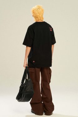 NSTNEW START Techno Tee - Y2K Summer Grunge, 90s Retro, Pastel Goth, Y2K Club & Party Out