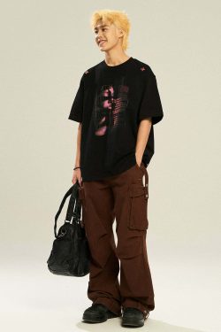 NSTNEW START Techno Tee - Y2K Summer Grunge, 90s Retro, Pastel Goth, Y2K Club & Party Out