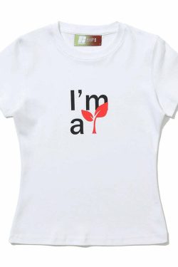 NSTNEW START Y2K Grunge Baby Tee - Retro 90s Summer Outfit, Pastel Goth, Popstar, Hip Hop Fashion