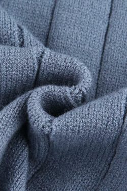 Onque Casual Sweater - Y2K Summer Grunge, 90s Retro, Pastel Goth, Y2K Club & Party Outfits