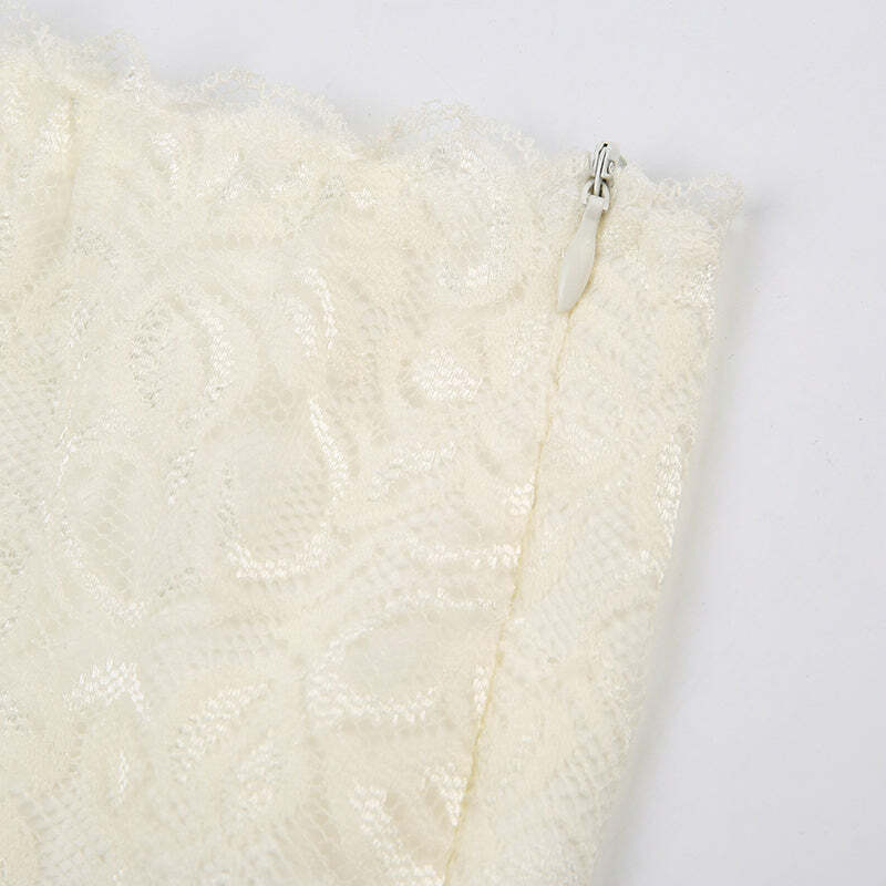 Paityn Mesh Mini Skirt - Y2K Summer Grunge, 90s Retro, Gothic Pastel Goth, Y2K Party Outfit