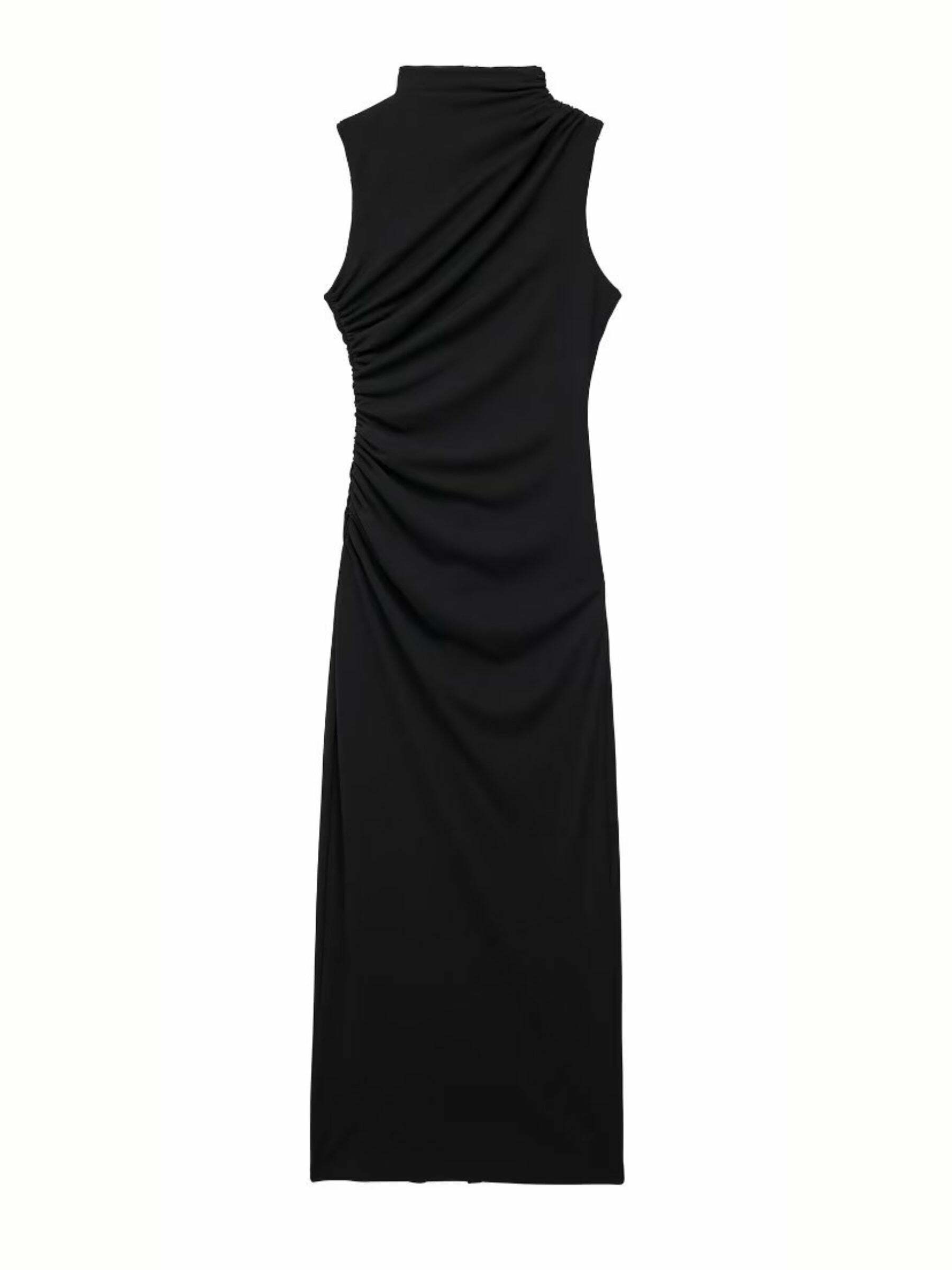 Paola Pleated Midi Dress - Y2K Summer Outfit, 90s Fashion, Grunge, Retro Style, Y2K Party Look