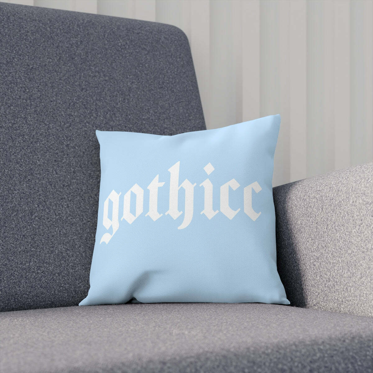 Pastel Goth Y2K Pillow Cushion - Retro 90s Grunge, Summer Y2K, Gothic Y2K Home Decor