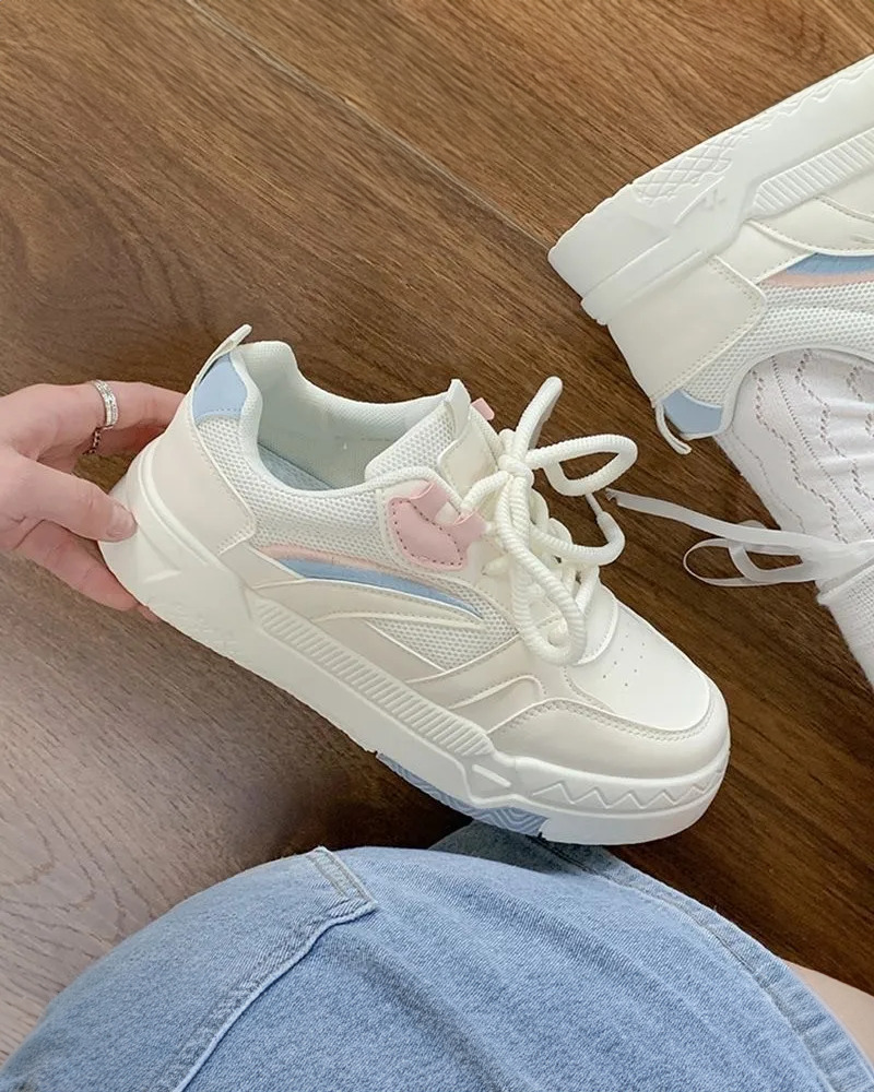 Pastel Sneakers Womens - Y2K Summer & 90s Fashion, Grunge, Retro, Hip Hop, Goth, Popstar Outfits