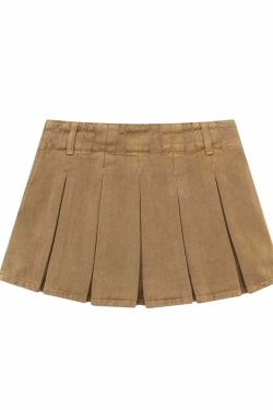 Paulina Pleated Mini Skirt - Y2K Summer, 90s Grunge, Retro Style, Y2K Party & Club Outfits