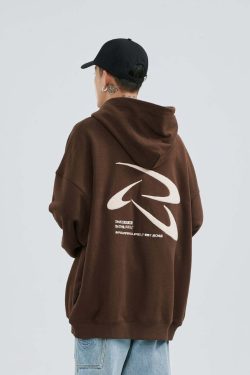 PCLP Frisbee Embroidered Hoodie - Y2K Summer Grunge, 90s Retro, Pastel Goth, Y2K Club