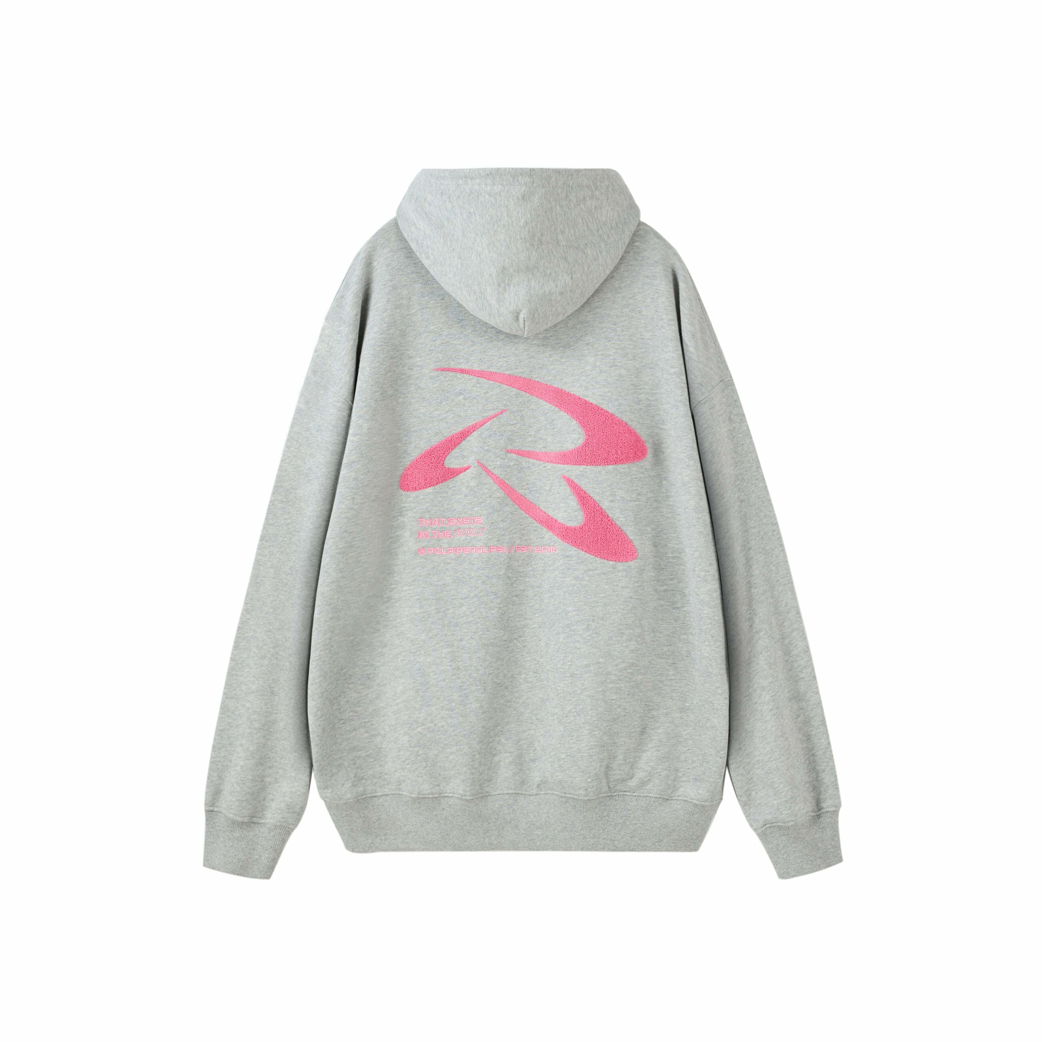 PCLP Frisbee Embroidered Hoodie - Y2K Summer Grunge, 90s Retro, Pastel Goth, Y2K Club