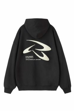 PCLP Frisbee Embroidered Hoodie - Y2K Summer Grunge, 90s Retro, Pastel Goth, Y2K Club