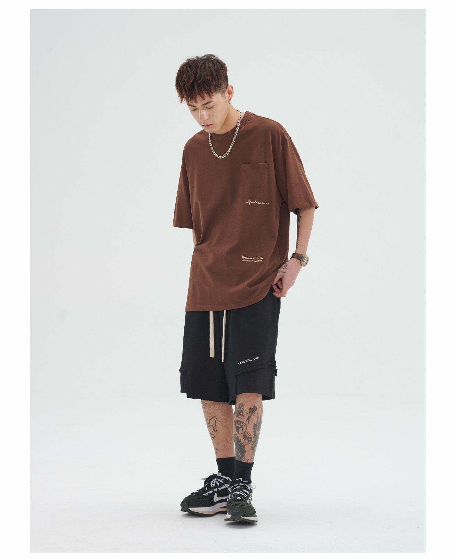 PCLP Mood Embroidered Tee - Y2K Summer Grunge, 90s Retro, Baby Tees, Y2K Club &