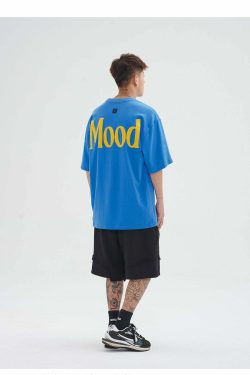 PCLP Mood Embroidered Tee - Y2K Summer Grunge, 90s Retro, Baby Tees, Y2K Club &