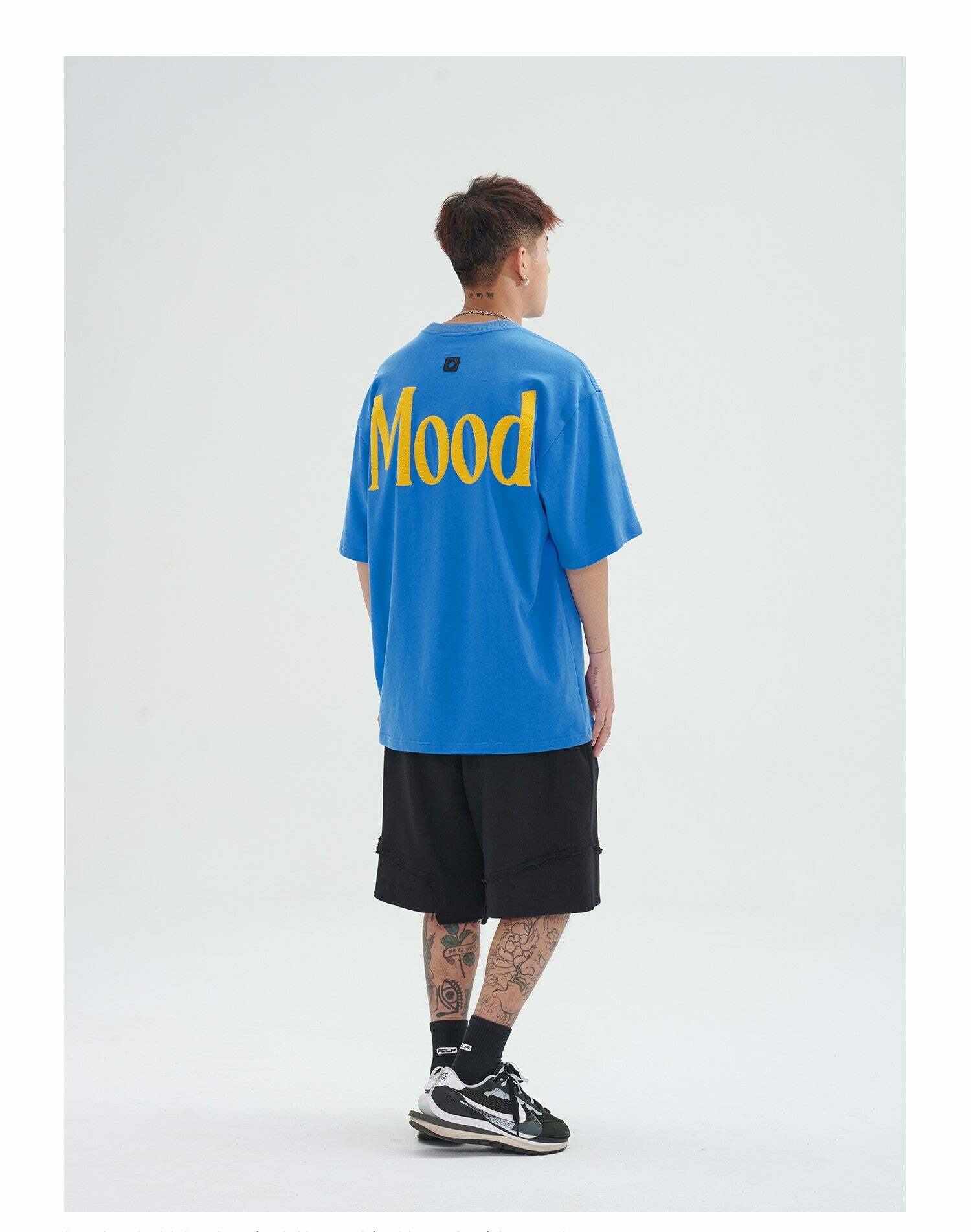 PCLP Mood Embroidered Tee - Y2K Summer Grunge, 90s Retro, Baby Tees, Y2K Club &