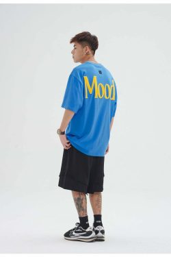 PCLP Mood Embroidered Tee - Y2K Summer Grunge, 90s Retro, Baby Tees, Y2K Club &