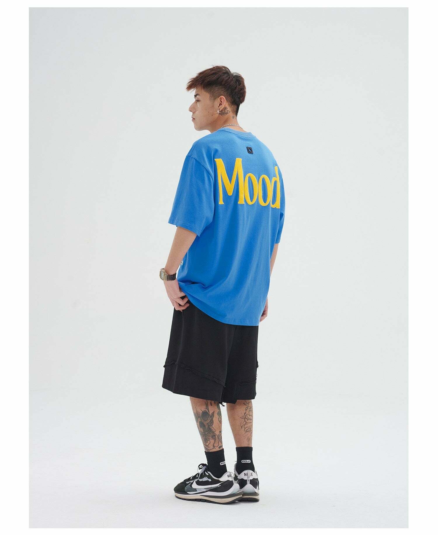 PCLP Mood Embroidered Tee - Y2K Summer Grunge, 90s Retro, Baby Tees, Y2K Club &