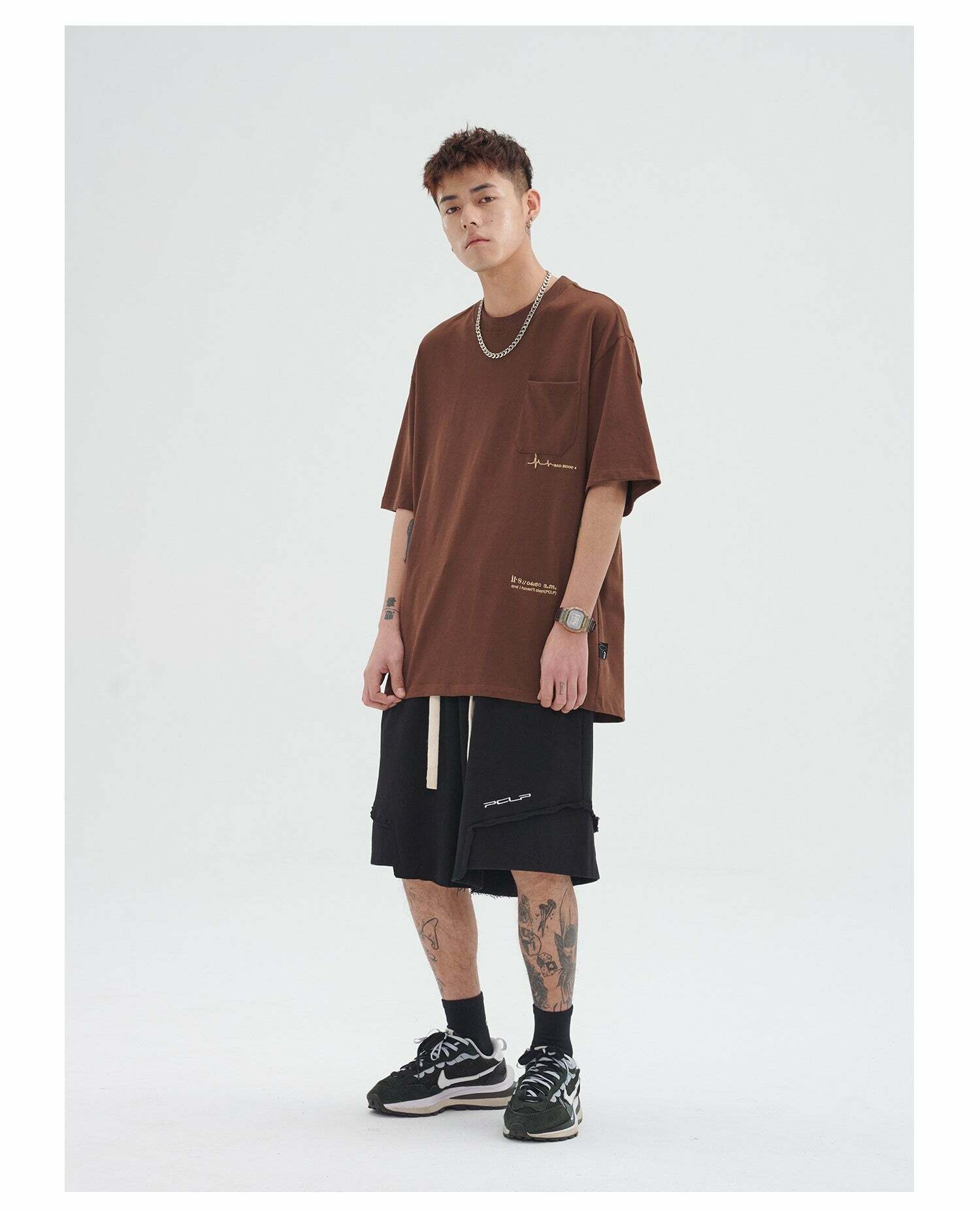 PCLP Mood Embroidered Tee - Y2K Summer Grunge, 90s Retro, Baby Tees, Y2K Club &