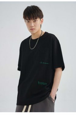 PCLP Mood Embroidered Tee - Y2K Summer Grunge, 90s Retro, Baby Tees, Y2K Club &