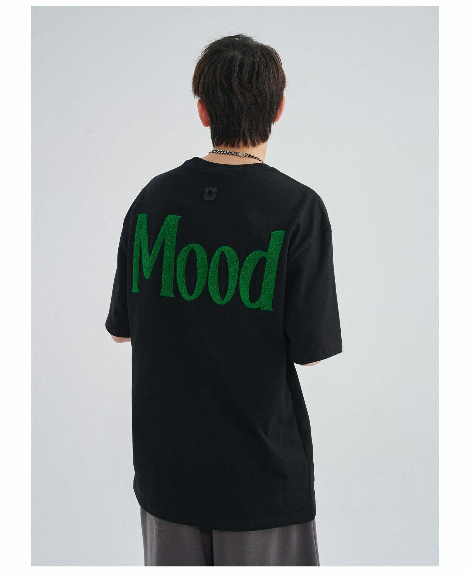 PCLP Mood Embroidered Tee - Y2K Summer Grunge, 90s Retro, Baby Tees, Y2K Club &