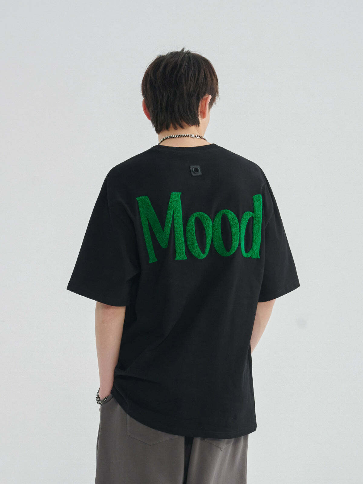 PCLP Mood Embroidered Tee - Y2K Summer Grunge, 90s Retro, Baby Tees, Y2K Club &