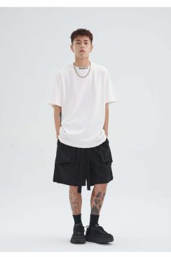 PCLP Stacked Shorts - Y2K Summer Grunge, 90s Retro, Gothic Y2K, Y2K Club & Party