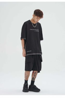 PCLP Stacked Shorts - Y2K Summer Grunge, 90s Retro, Gothic Y2K, Y2K Club & Party
