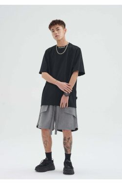 PCLP Stacked Shorts - Y2K Summer Grunge, 90s Retro, Gothic Y2K, Y2K Club & Party