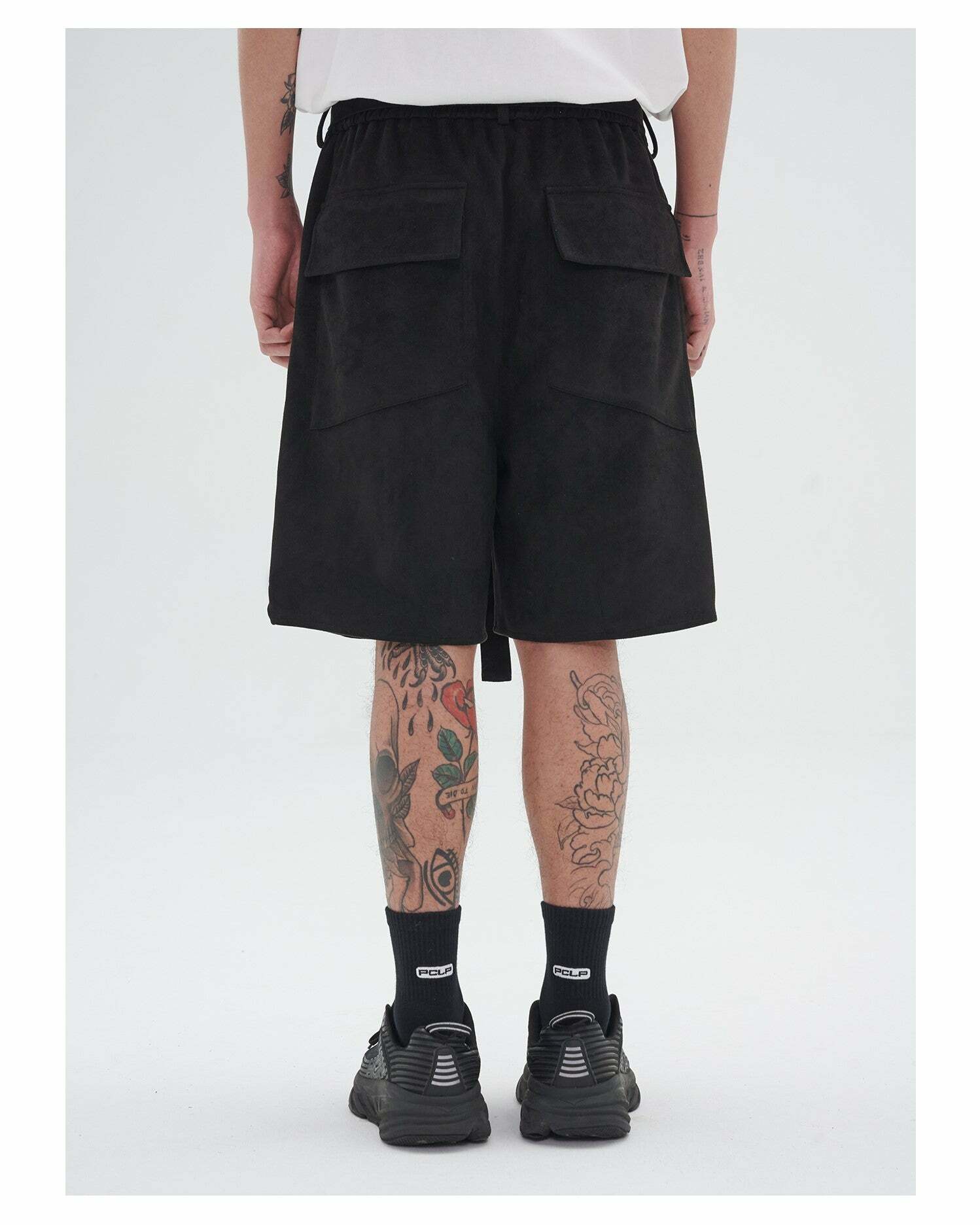PCLP Stacked Shorts - Y2K Summer Grunge, 90s Retro, Gothic Y2K, Y2K Club & Party