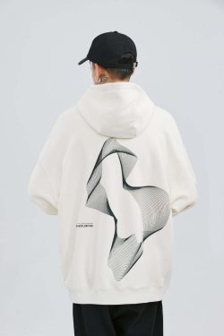 PCLP Wave Length Hoodie - Y2K Summer Grunge, 90s Retro, Pastel Goth, Y2K Club & Party Out