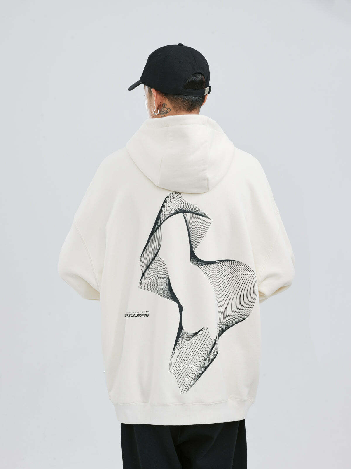 PCLP Wave Length Hoodie - Y2K Summer Grunge, 90s Retro, Pastel Goth, Y2K Club & Party Out