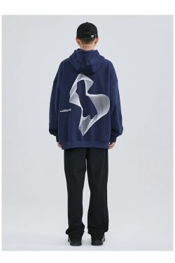 PCLP Wave Length Hoodie - Y2K Summer Grunge, 90s Retro, Pastel Goth, Y2K Club & Party Out