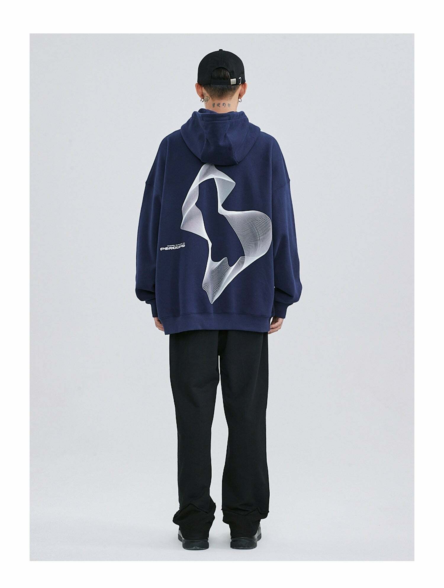 PCLP Wave Length Hoodie - Y2K Summer Grunge, 90s Retro, Pastel Goth, Y2K Club & Party Out