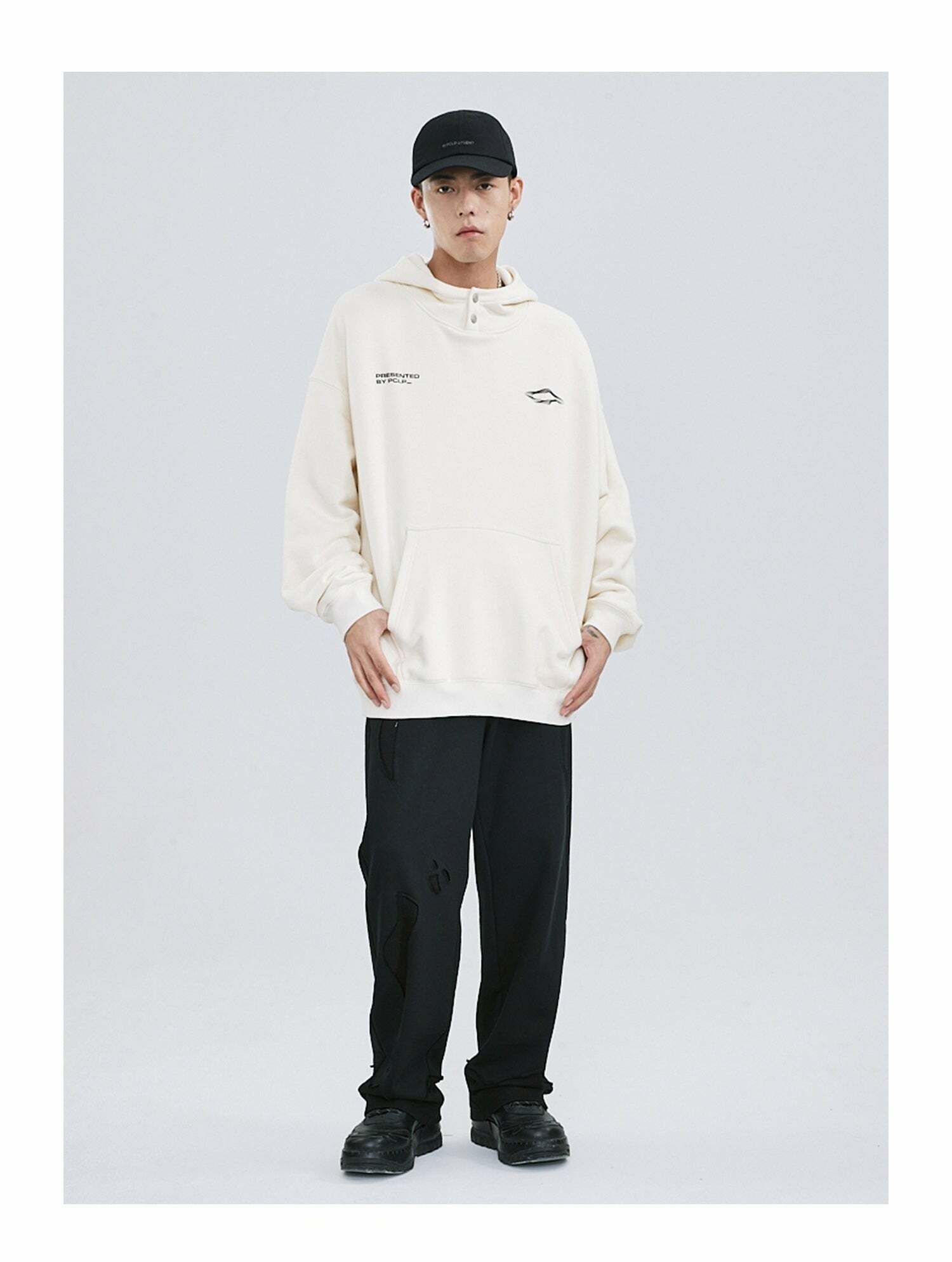 PCLP Wave Length Hoodie - Y2K Summer Grunge, 90s Retro, Pastel Goth, Y2K Club & Party Out