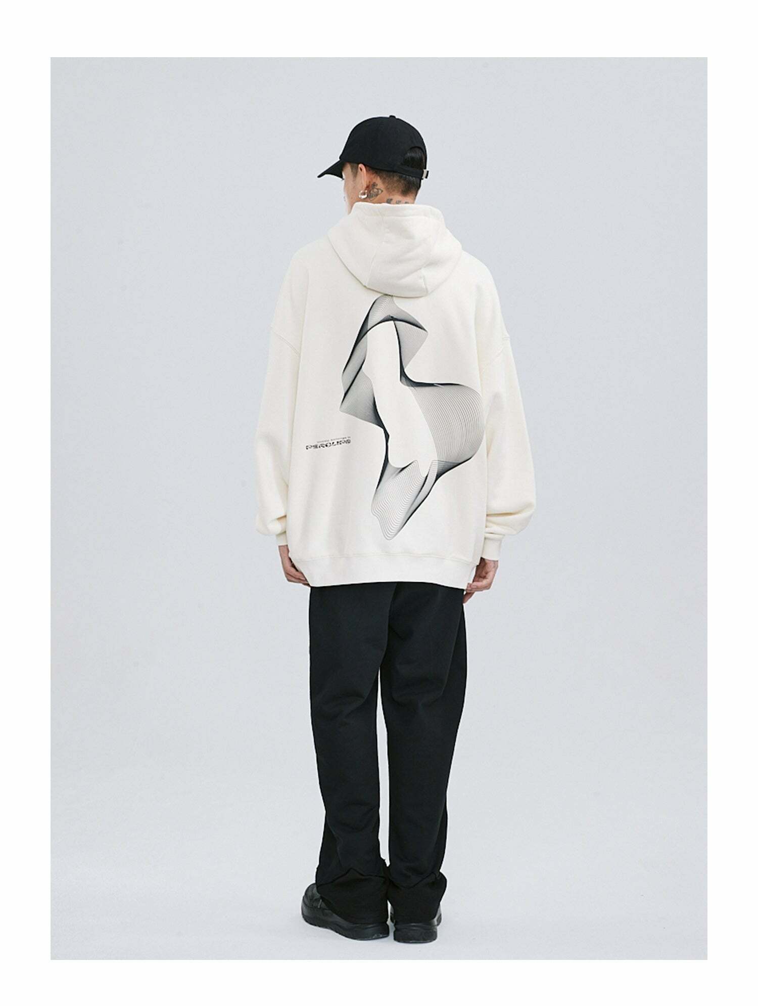 PCLP Wave Length Hoodie - Y2K Summer Grunge, 90s Retro, Pastel Goth, Y2K Club & Party Out