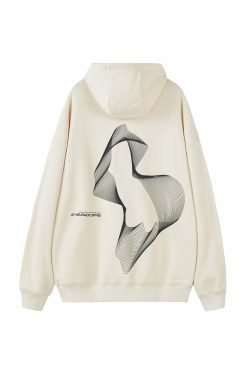 PCLP Wave Length Hoodie - Y2K Summer Grunge, 90s Retro, Pastel Goth, Y2K Club & Party Out