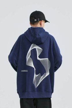 PCLP Wave Length Hoodie - Y2K Summer Grunge, 90s Retro, Pastel Goth, Y2K Club & Party Out