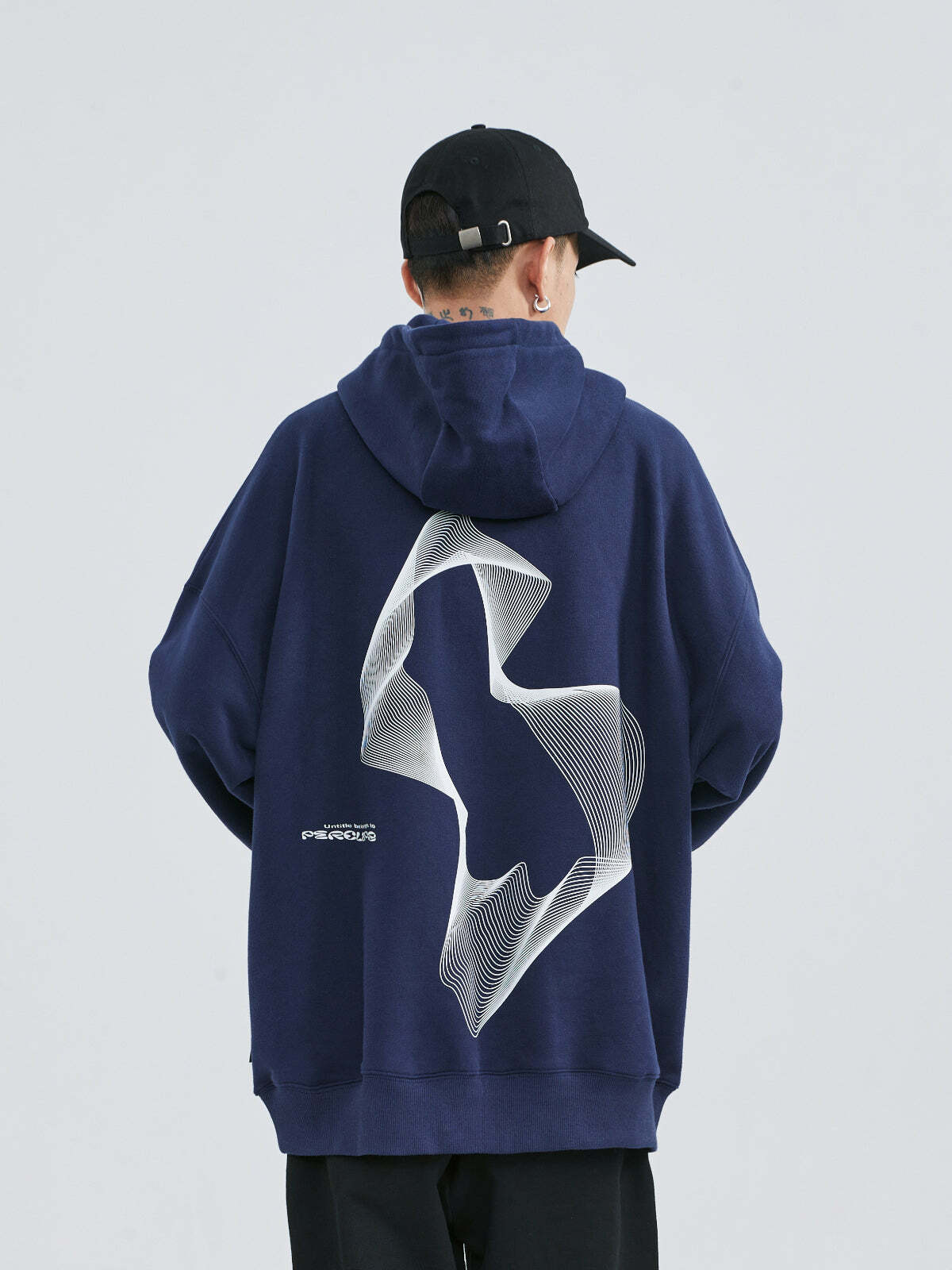 PCLP Wave Length Hoodie - Y2K Summer Grunge, 90s Retro, Pastel Goth, Y2K Club & Party Out
