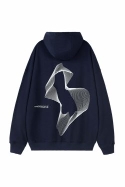 PCLP Wave Length Hoodie - Y2K Summer Grunge, 90s Retro, Pastel Goth, Y2K Club & Party Out