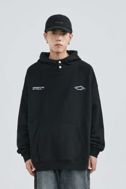 PCLP Wave Length Hoodie - Y2K Summer Grunge, 90s Retro, Pastel Goth, Y2K Club & Party Out