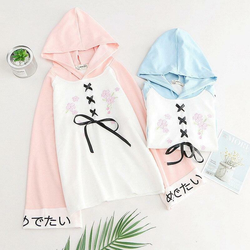 Pink Lace-Up Hoodie - Y2K Summer, 90s Grunge, Retro Style, Y2K Club & Party Outfits