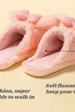 Pochacco Fluffy House Slippers - MINISO x SANRIO | Y2K & 90s Fashion, Grunge, Retro, Past