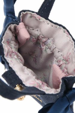 Pochacco x Maison de FLEUR SANRIO Ribbon Tote Bag - Y2K Grunge 90s Retro Gingham Inner