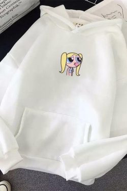 Powerpuff Girls Hoodie - Y2K Summer Grunge, 90s Retro, Pastel Goth, Y2K Club & Party Outfits