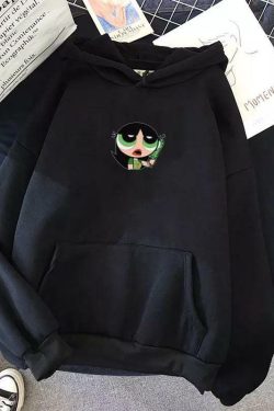 Powerpuff Girls Hoodie - Y2K Summer Grunge, 90s Retro, Pastel Goth, Y2K Club & Party Outfits