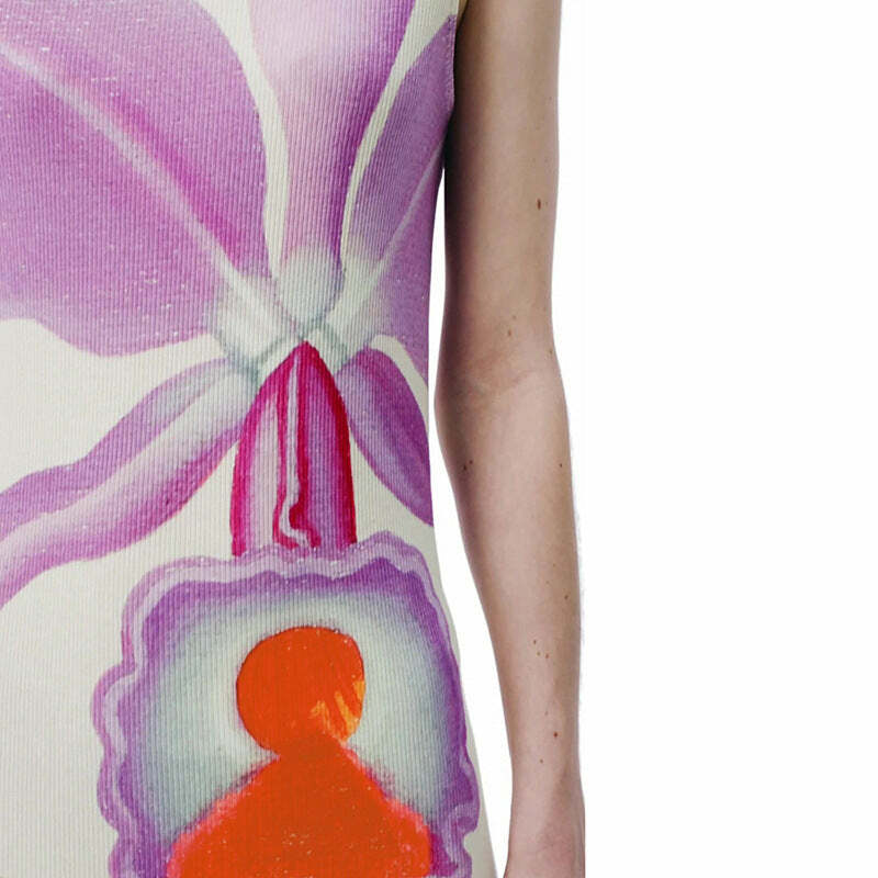 Promyse Printed Maxi Dress - Y2K Summer, 90s Grunge, Retro Style, Y2K Party & Club Outfits