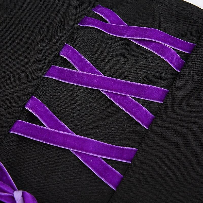 Purple Lace Mini Dress - Y2K Summer Outfit, 90s Fashion, Grunge, Retro Style, Y2K Party Look