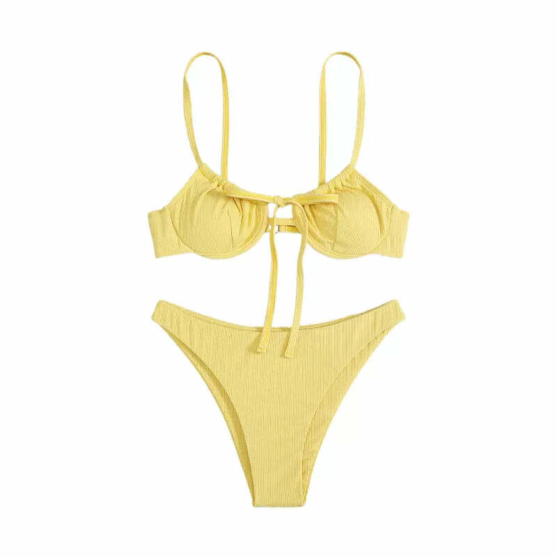 Rachael Bikini Set - Y2K Summer Outfits, 90s Fashion, Grunge, Retro Style, Y2K Party & Beachwear