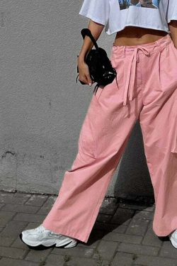 Rae Loose Cargo Pants - Y2K Summer Grunge, 90s Retro Style, Y2K Club & Party Outfits