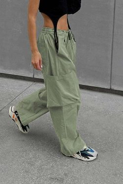 Rae Loose Cargo Pants - Y2K Summer Grunge, 90s Retro Style, Y2K Club & Party Outfits