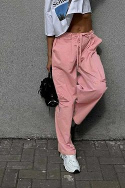 Rae Loose Cargo Pants - Y2K Summer Grunge, 90s Retro Style, Y2K Club & Party Outfits