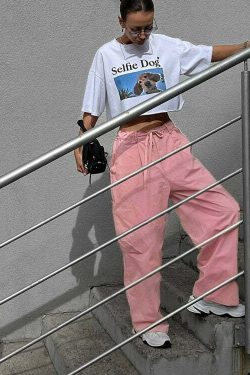 Rae Loose Cargo Pants - Y2K Summer Grunge, 90s Retro Style, Y2K Club & Party Outfits